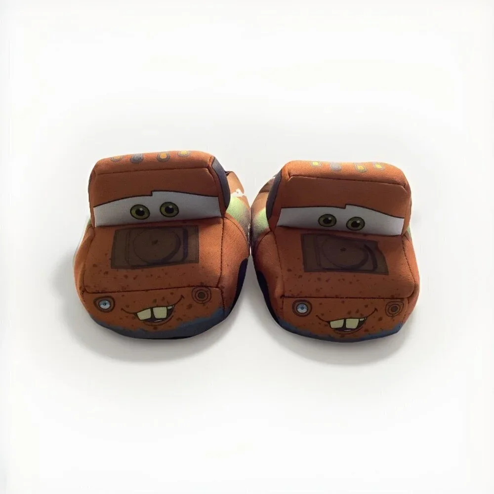 Mater Pixar Cars Slippers Kids Size 7/8 Tow Mater from Lightning Mcqueen